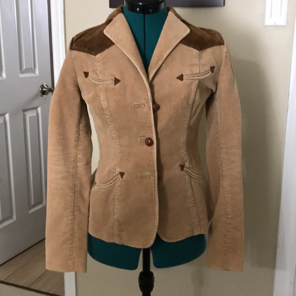 Ralph Lauren Tan and Brown Blazer
